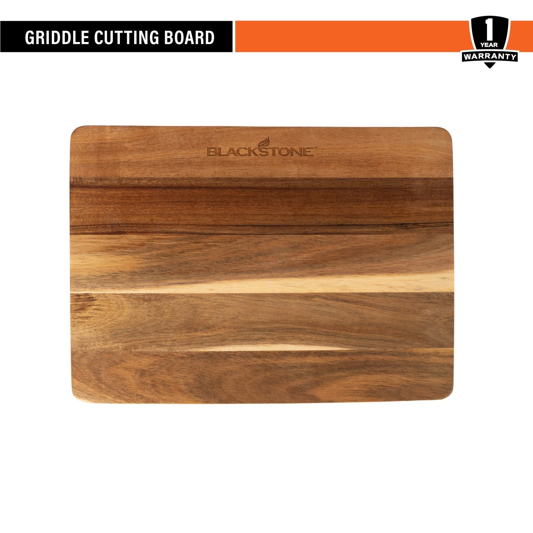 14"x11" Wood Cutting Board W/ Feet