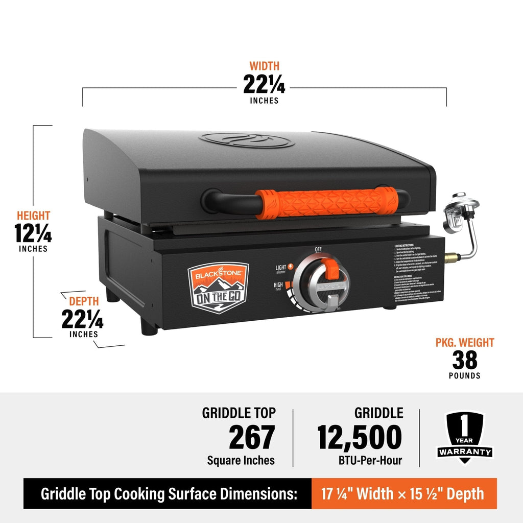 17" Griddle W/Carry Bag