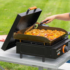 17" Griddle with Hard Cover Bundle