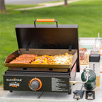 17" Griddle with Hard Cover Bundle