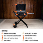 22" Griddle with Flexfold® Legs