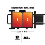 22" Griddle with Flexfold® Legs