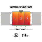 28" Griddle with Cabinet