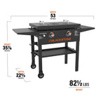 28" Griddle with Hard Cover