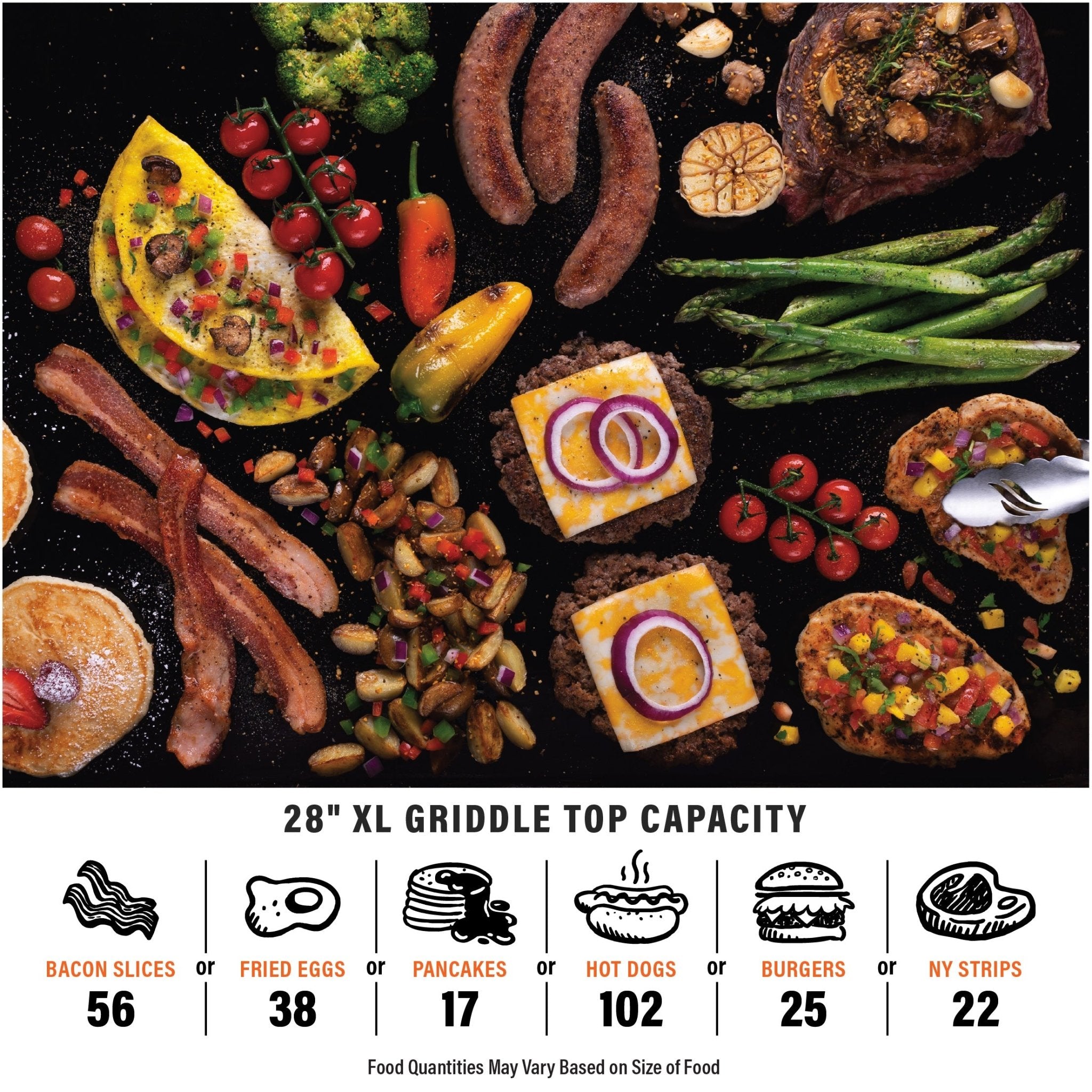 28" XL Omnivore Griddle with Hood