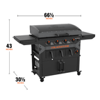 36" Griddle Airfryer Combo