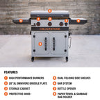 28" XL Griddle with Cabinet