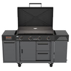 36" Griddle Deluxe with Extendable Side Table