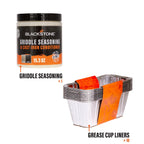 Griddle Seasoning and Grease Cup Liner Bundle
