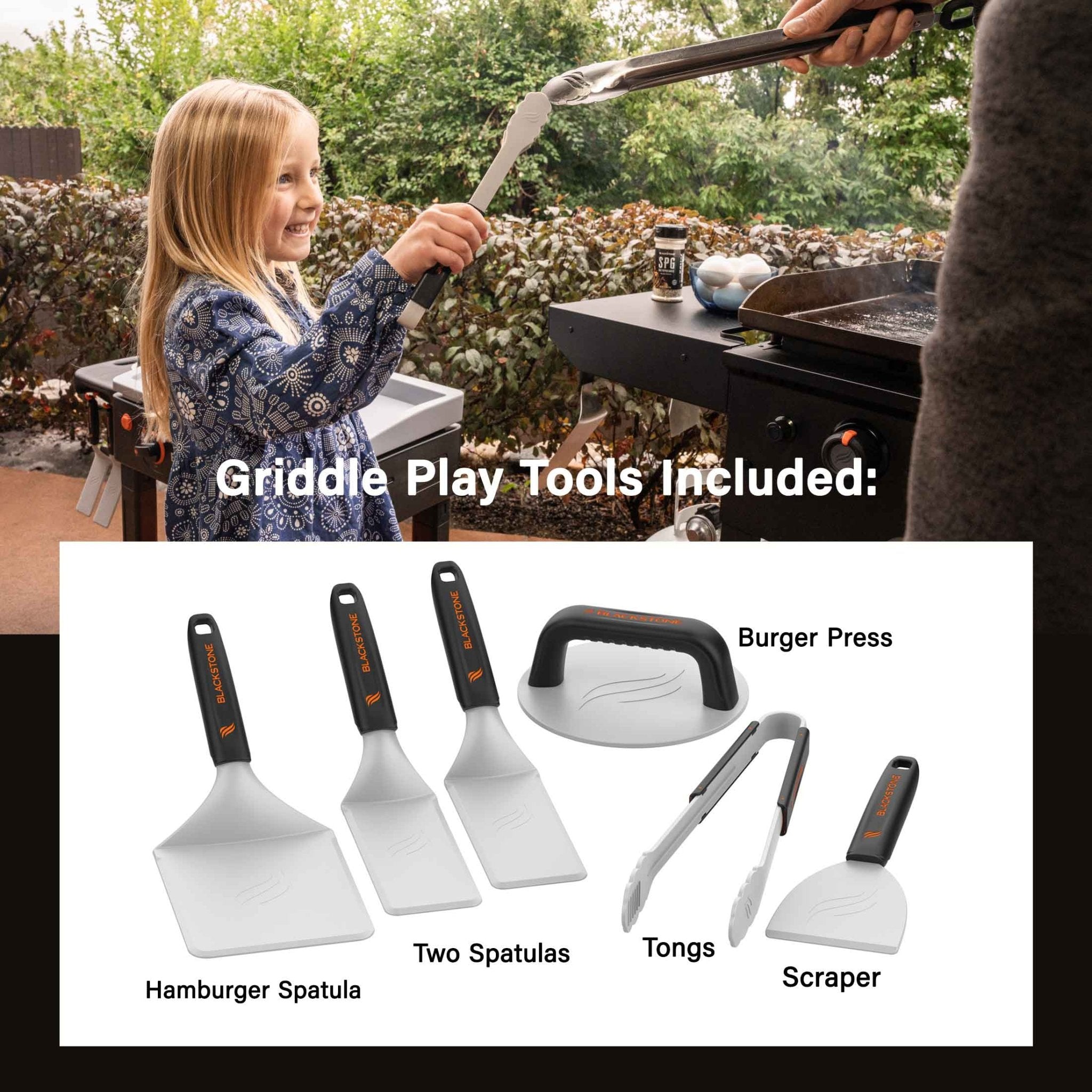 Griddle Toy Set With Tools