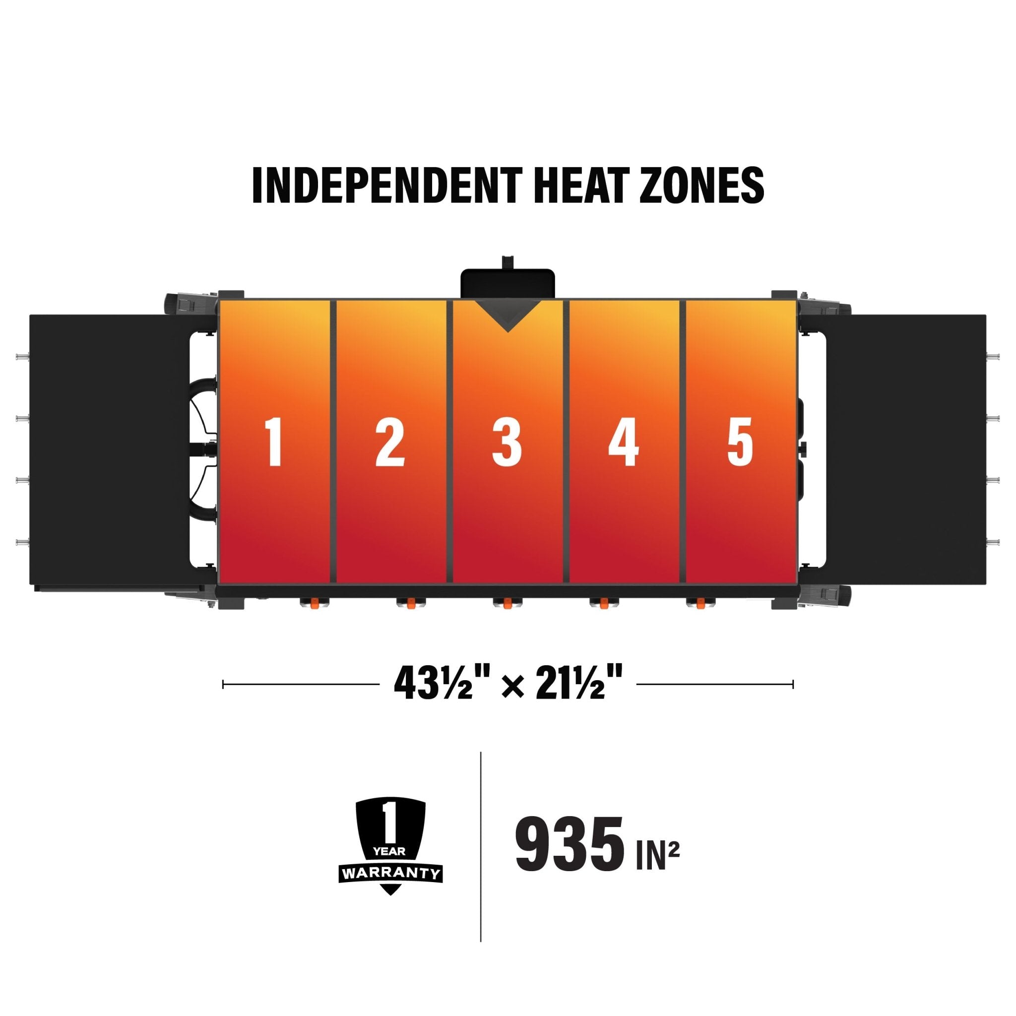 Original 44” Griddle with Hard Cover