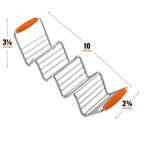 Small taco tray with silicone handles (qty 2).